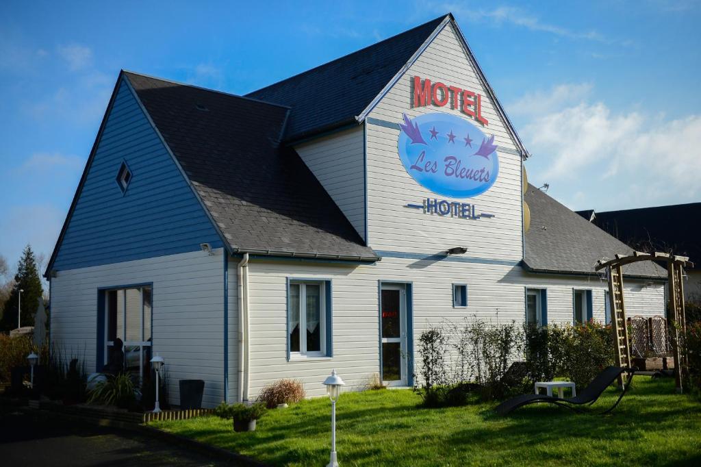 Contact Hotel - Motel Les Bleuets Honfleur Bagian luar foto